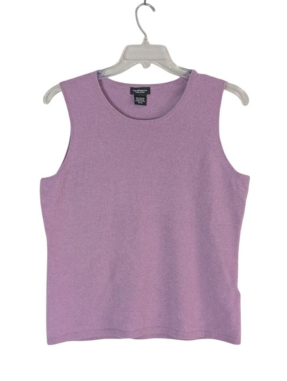 Y2K Vintage Lord & Taylor Cashmere Sleeveless Knitted Tank  Sz XL